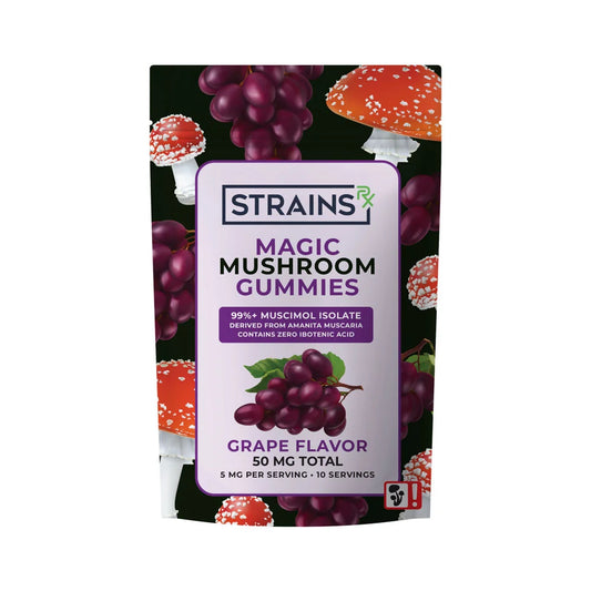 STRAINS RX Magic Mushroom Gummies Grape